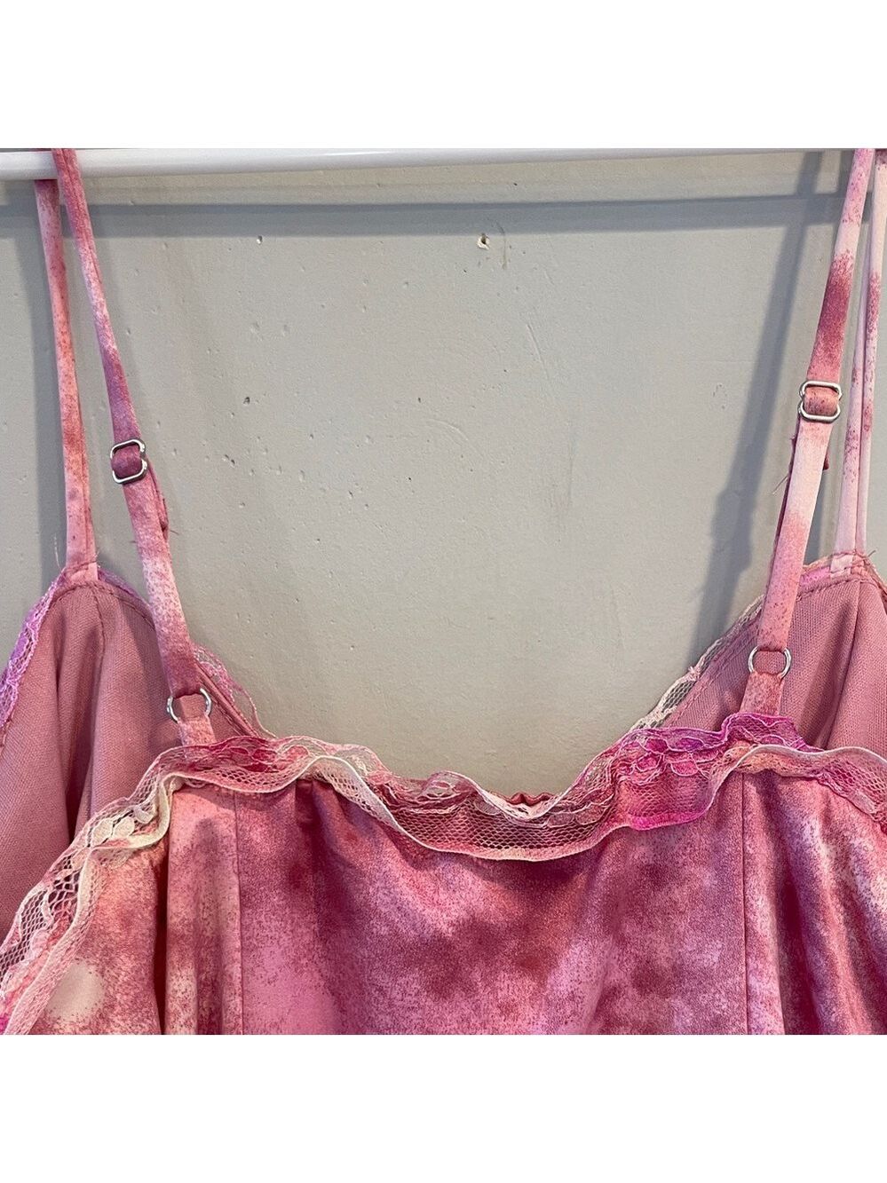 NWT Wild Fable Asymmetrical Midi Slip Dress - Pink Size Small - Picture 6 of 9